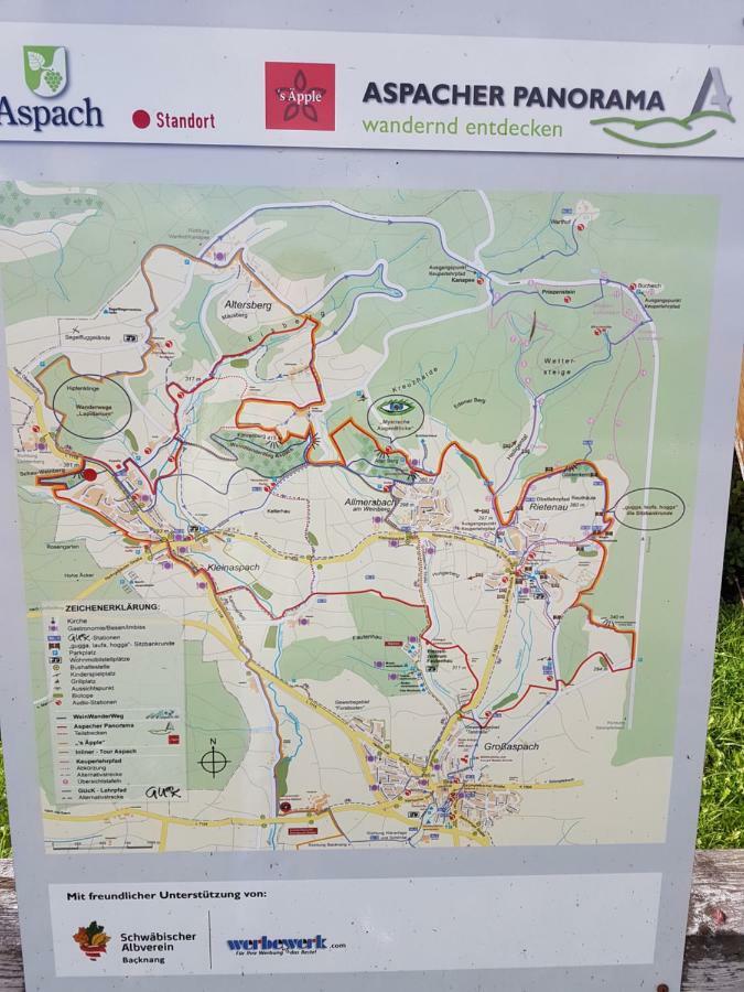 Gaestezimmer In Aspach Kültér fotó